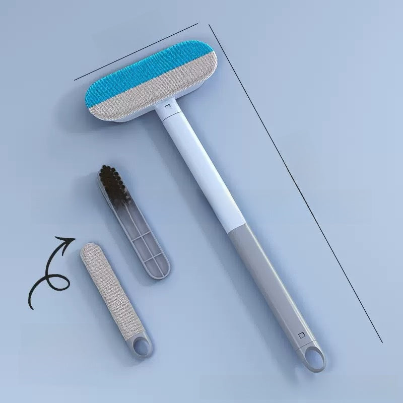 Pet Hair Removal Brush and Glove Kit for Furniture