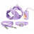 Waterproof PVC harness, lead and collar set, ideal for everyday use