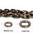 Chain-look plastic dog lead prop, ideal for photos and costume fun
