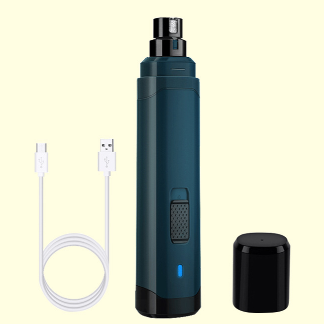 Two-Speed Electric Pet Nail Grinder, Lightweight ABS Body