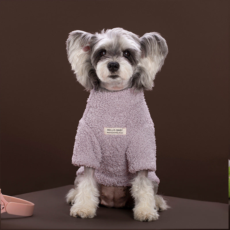 Fleece lined striped dog jumper, available in 9 colours, sizes Small to 2XL, image 8