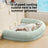 Removable washable dog bed with sponge filling, sizes from Small 50 x 35cm