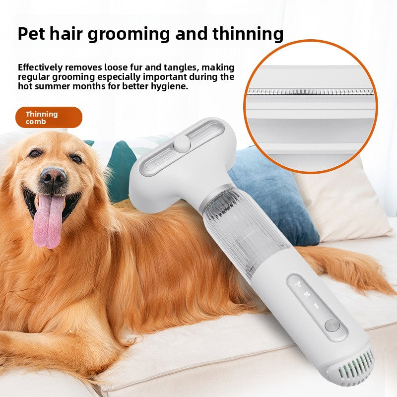 Cordless Pet Hair Vacuum and Grooming Kit, 40W Handheld Vacuum