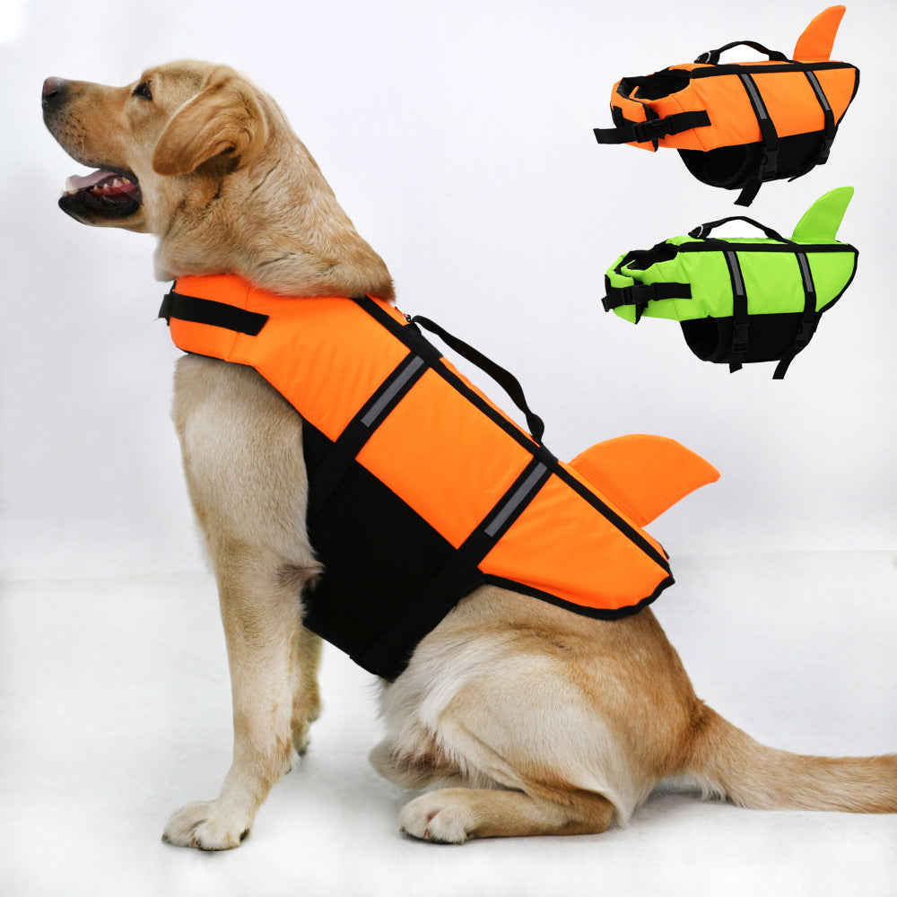 High visibility dog swimming suit, available in 2 colours, image 1