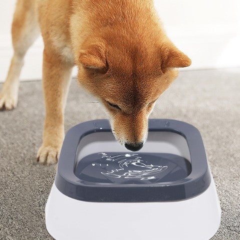 Splash-Proof Floating Pet Water Bowl for Cats with Anti-Knock Design, Car Mountable