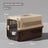 Plastic cat travel carrier with air vents and carry handle, photo 8