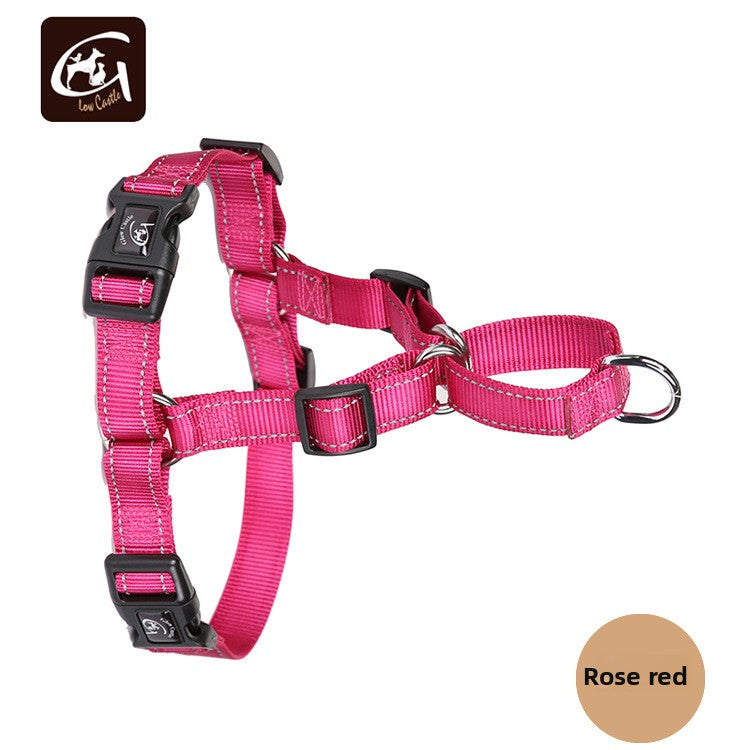 Reflective escape-resistant pet harness, ideal for everyday use
