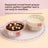 Elevated Ceramic Cat Bowl with Slanted Mouth and Cute Cartoon Design