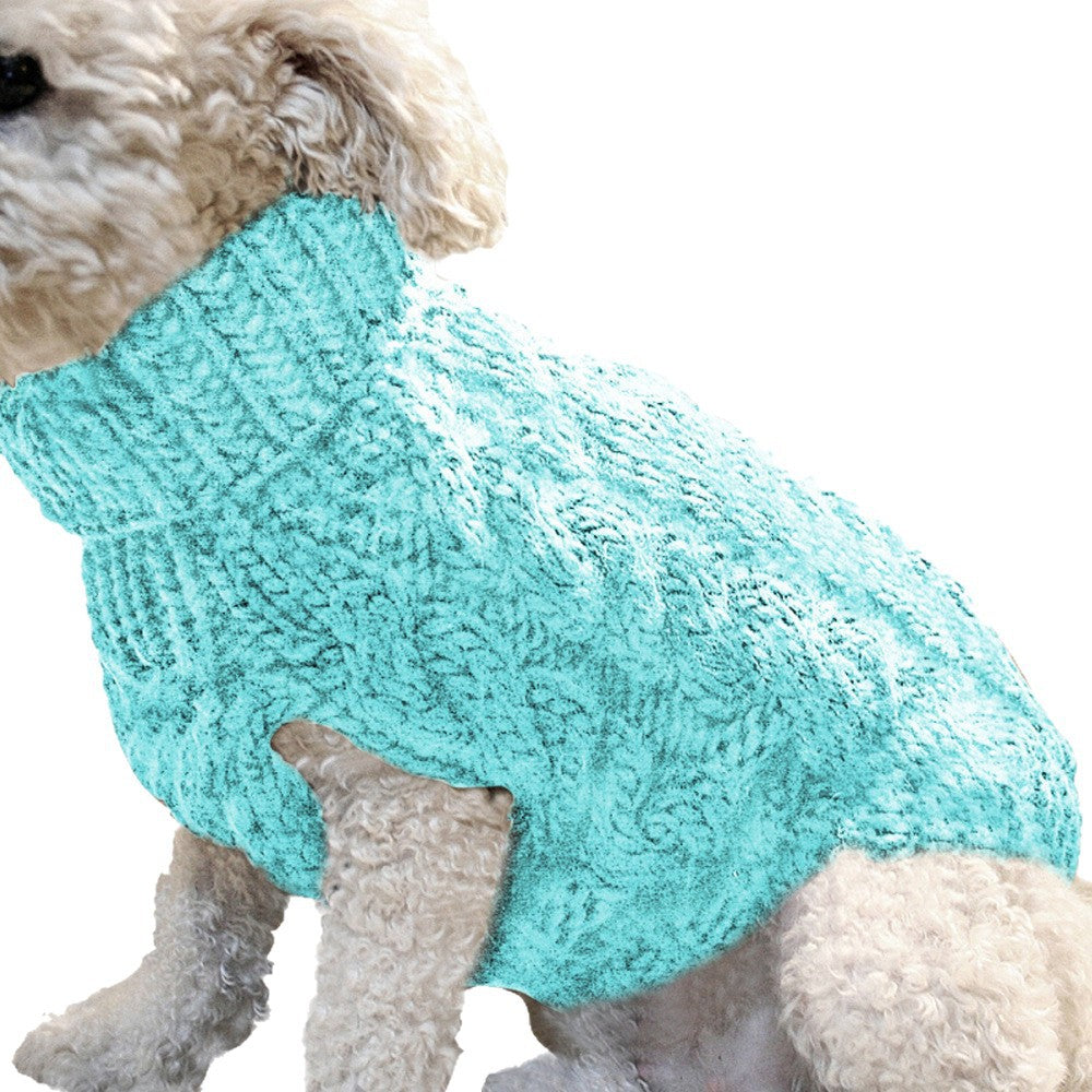 Cable knit dog jumper, available in 8 colours, sizes Small to 2XL, image 4