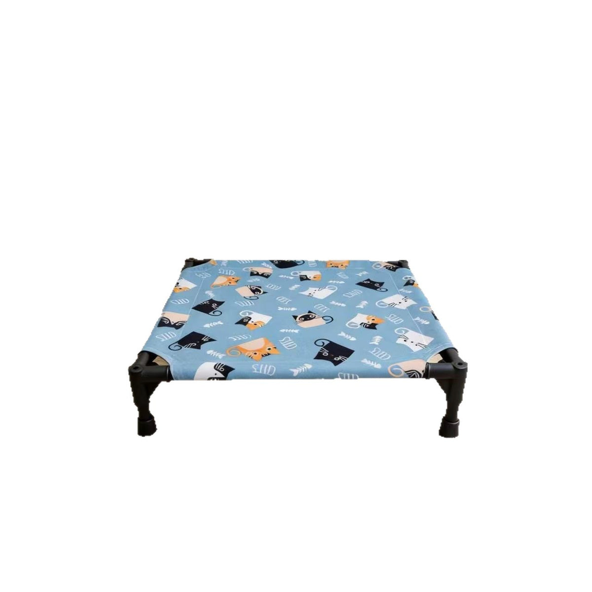 Elevated breathable mesh pet bed for cats and small dogs, detail photo 5