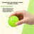 Glow-in-the-dark squeaky chew ball for dogs - photo 4