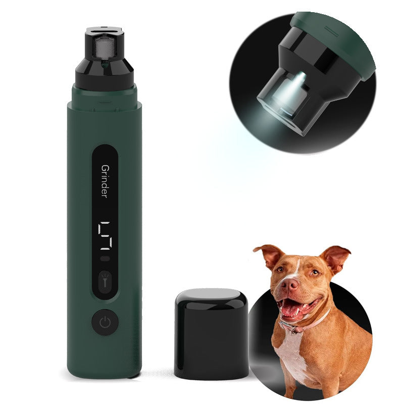 Electric Pet Nail Grinder with Dust Collector Vacuum