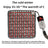 Electric pet heating pad with timer, shown in 3 colours and styles