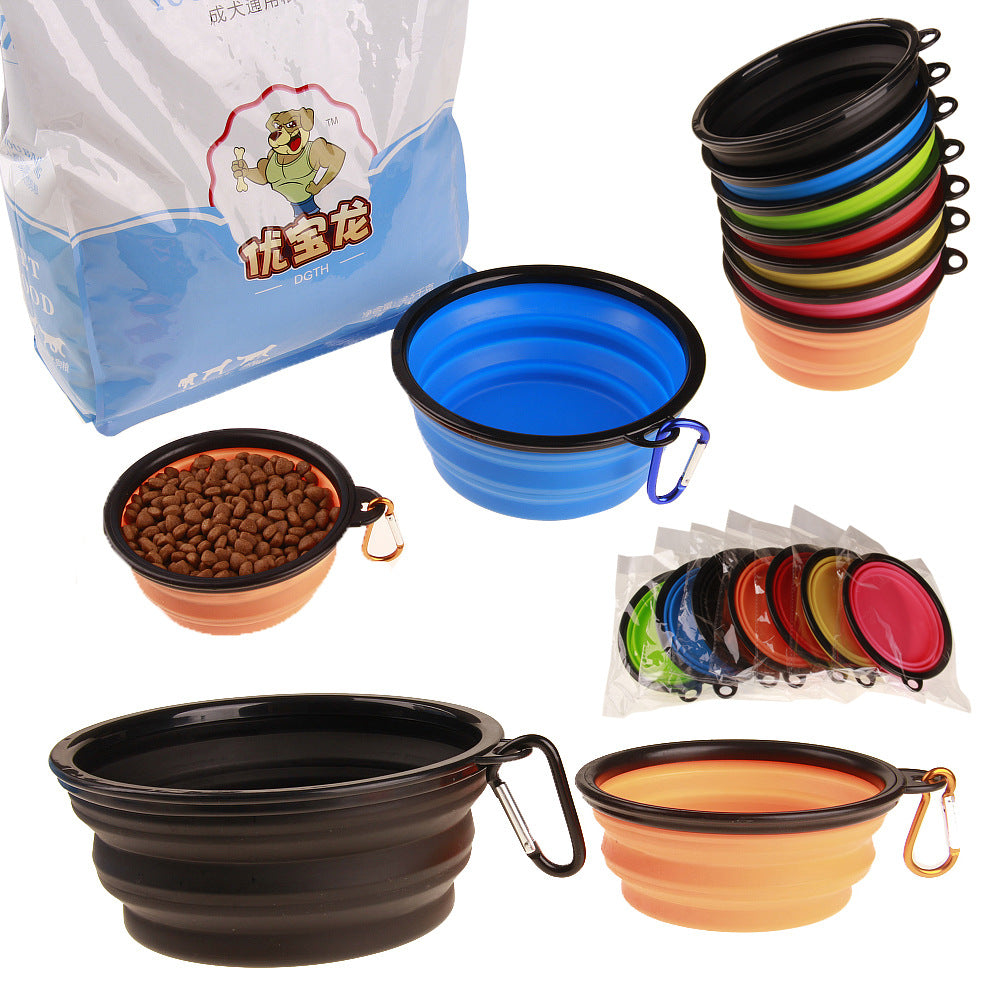 Collapsible foldable travel bowl for dogs and cats, view 83