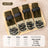 Non-slip cotton socks for medium and large dogs in Black, top view