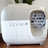 Handmade Cotton Linen Door Curtain for Cat Litter Boxes