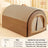 Grey enclosed pet house tent with door curtain, view 18