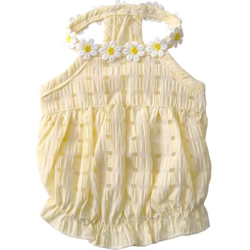 Light summer gradient dress for cats in breathable polyester, product image 5