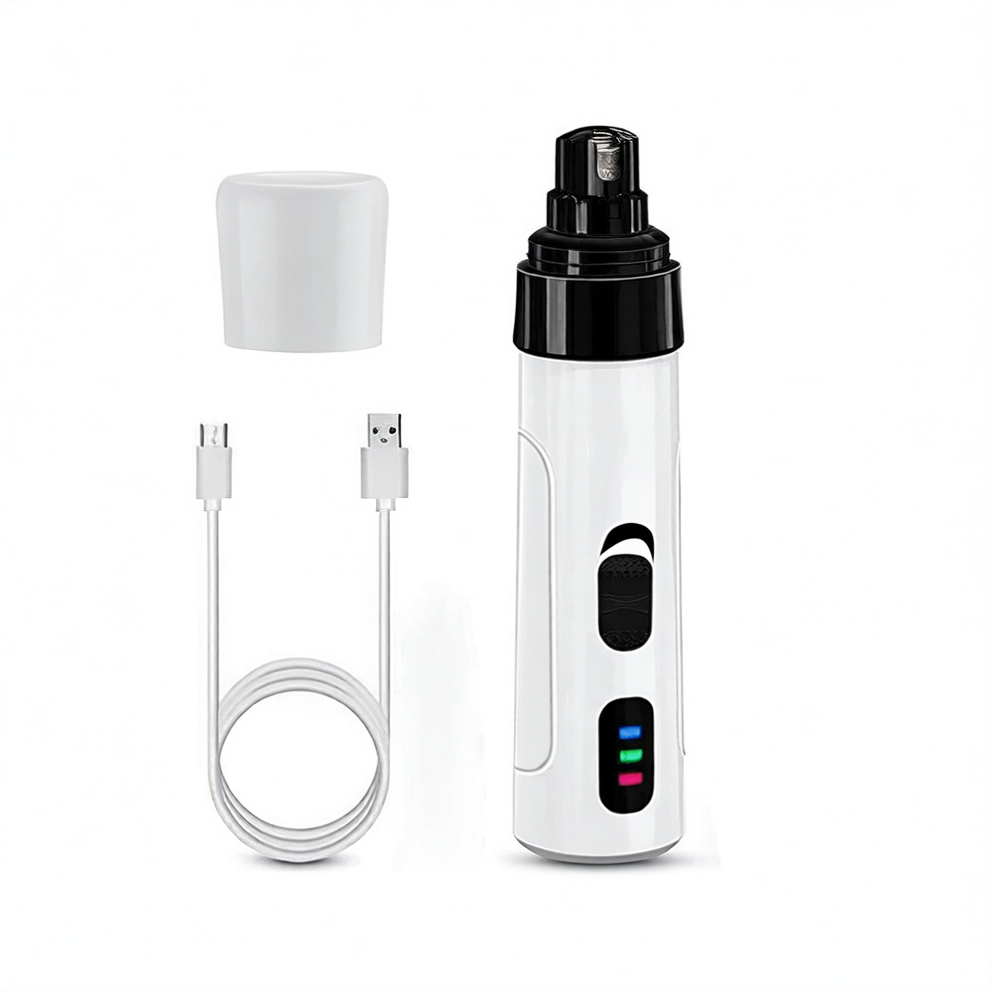 Rechargeable Pet Nail Grinder with LED Light, Low Noise