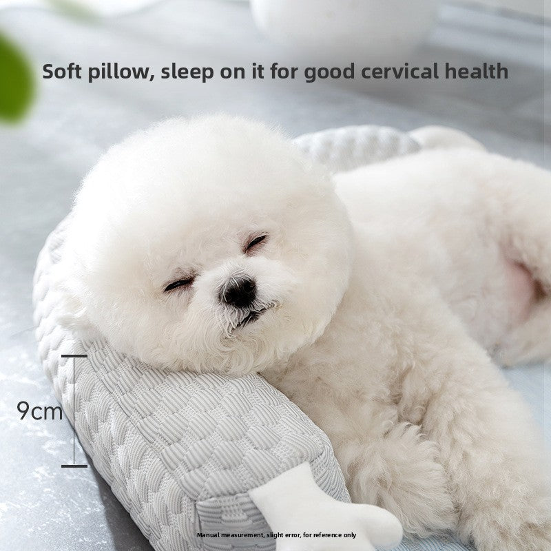 Breathable cooling dog mat with fun printed design, photo 4 of 66