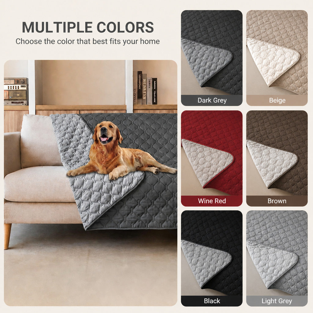 Waterproof pet sofa cover and protector, main product photo