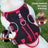 Escape-resistant reflective dog harness, 3 sizes available from Pet Royale UK