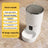 Automatic Pet Feeder 4L with Timed Feeding and Optional App Control for Cats and Dogs