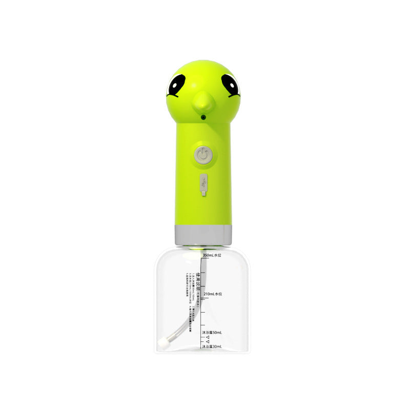 Rechargeable Pet Bath Foam Machine, One-Touch Lather for Dogs
