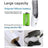 Rechargeable Pet Hair Trimmer with Hair Suction for Dogs and Cats