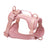 PVC dog harness lead and collar set in bright colours, available from Pet Royale UK