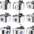 Cordless Stainless Steel Pet Water Fountain with Motion Sensor and Type-C Charging