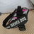 Reflective Oxford dog harness with padded chest straps and lead