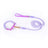 Braided cotton rope dog lead or collar in 25 colour options