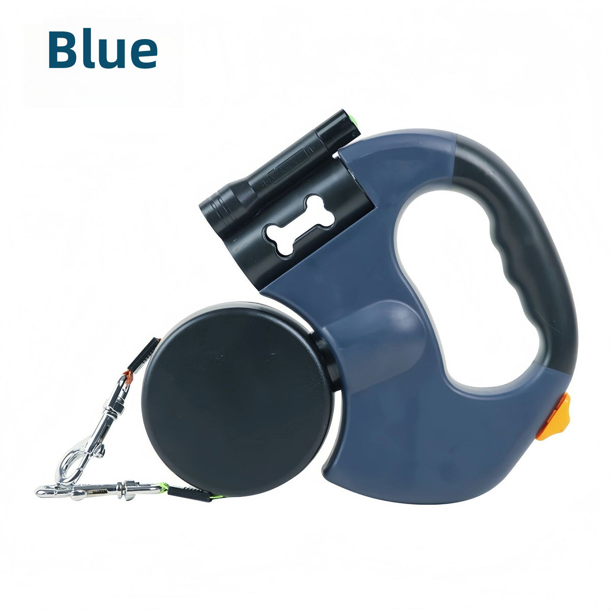 Dual retractable lead for two dogs, available from Pet Royale UK
