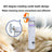 2-in-1 Electric Pet Lice Comb and Hair Detangling Tool for Dogs