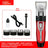USB Rechargeable Pet Hair Clipper with Ceramic Blade and 4 Combs