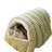 Flannel sleeping bag cat bed with enclosed design, photo 4 of 33