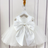 Soft pink princess dress for cats and small dogs in Soft Pink, close-up detail