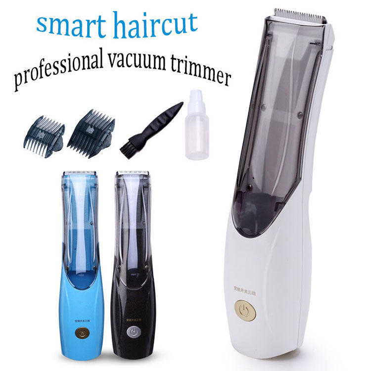 Rechargeable Pet Hair Trimmer with Hair Suction for Dogs and Cats