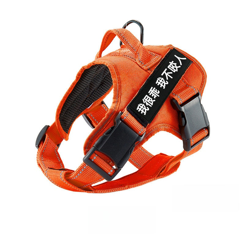 Padded vest dog harness, 6 sizes available from Pet Royale UK