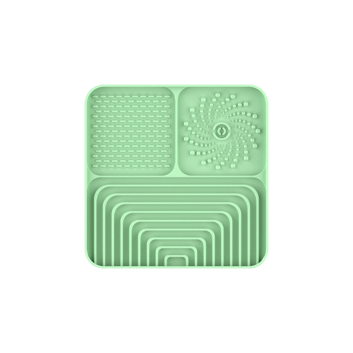 Silicone Pet Lick Mat Slow Feeder Tray with Suction Cup Non-Slip Base for Cats and Dogs