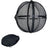 Black pop-up pet ball tent cage with mesh sides, photo 5