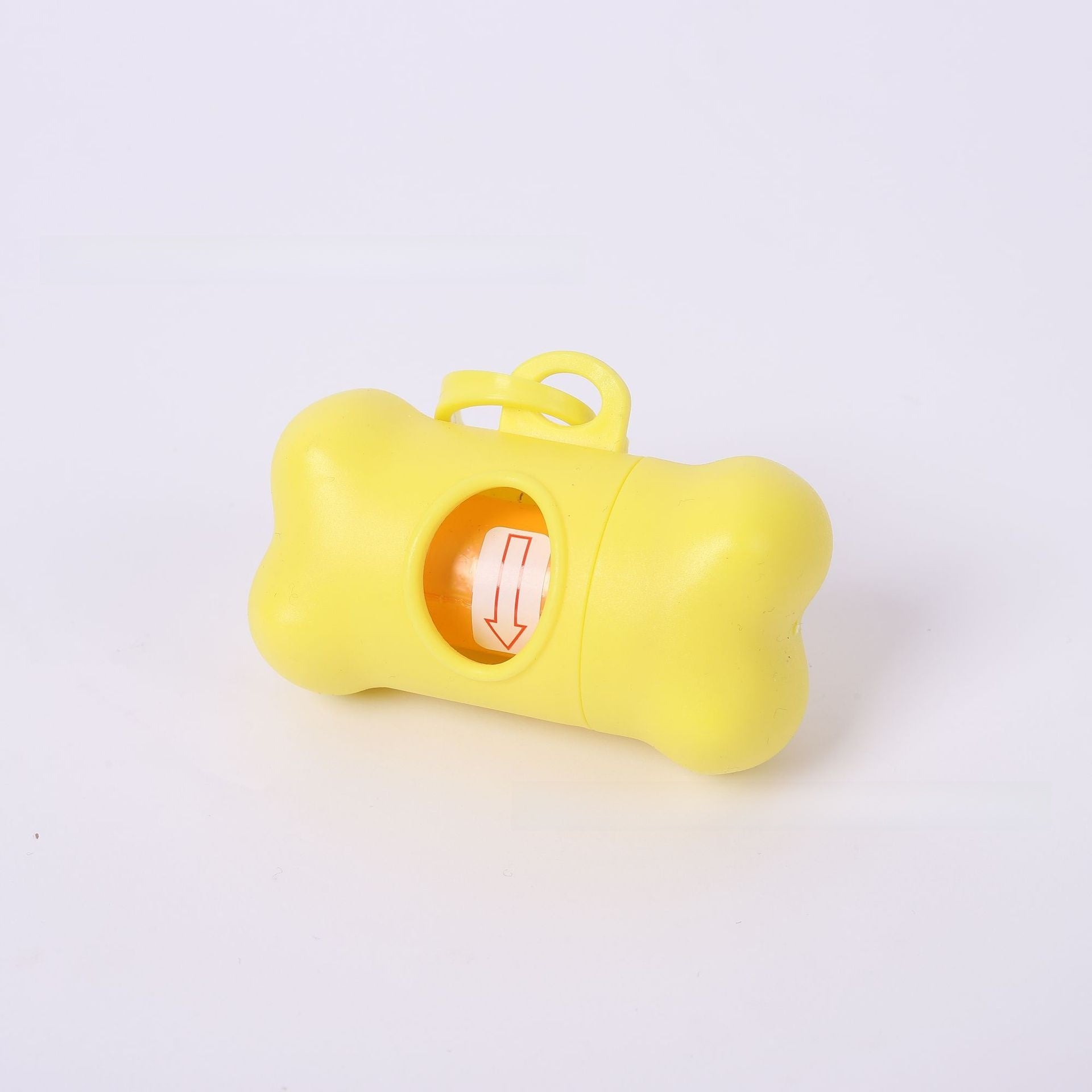 Bone Shaped Poop Bag Dispenser with Frosted Finish