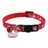 Adjustable cat collar with cute cat head charm and safety buckle, product image 5