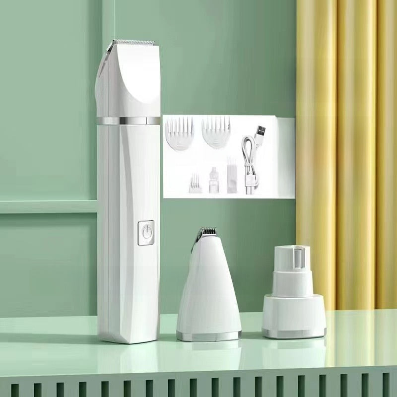 Multi-Function Pet Clipper and Nail Grinder Kit, Quiet and Cordless
