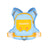 Soft nylon small dog harness and lead, 5 sizes available