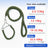 Braided nylon rope dog lead, ideal for walks, training and hiking