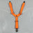 Adjustable elastic dog diaper suspender strap in plaid pattern, view 86