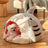 Shark shaped enclosed pet den bed, photo 3 of 14