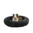 Soft round plush winter pet bed for cats, photo 5 of 47